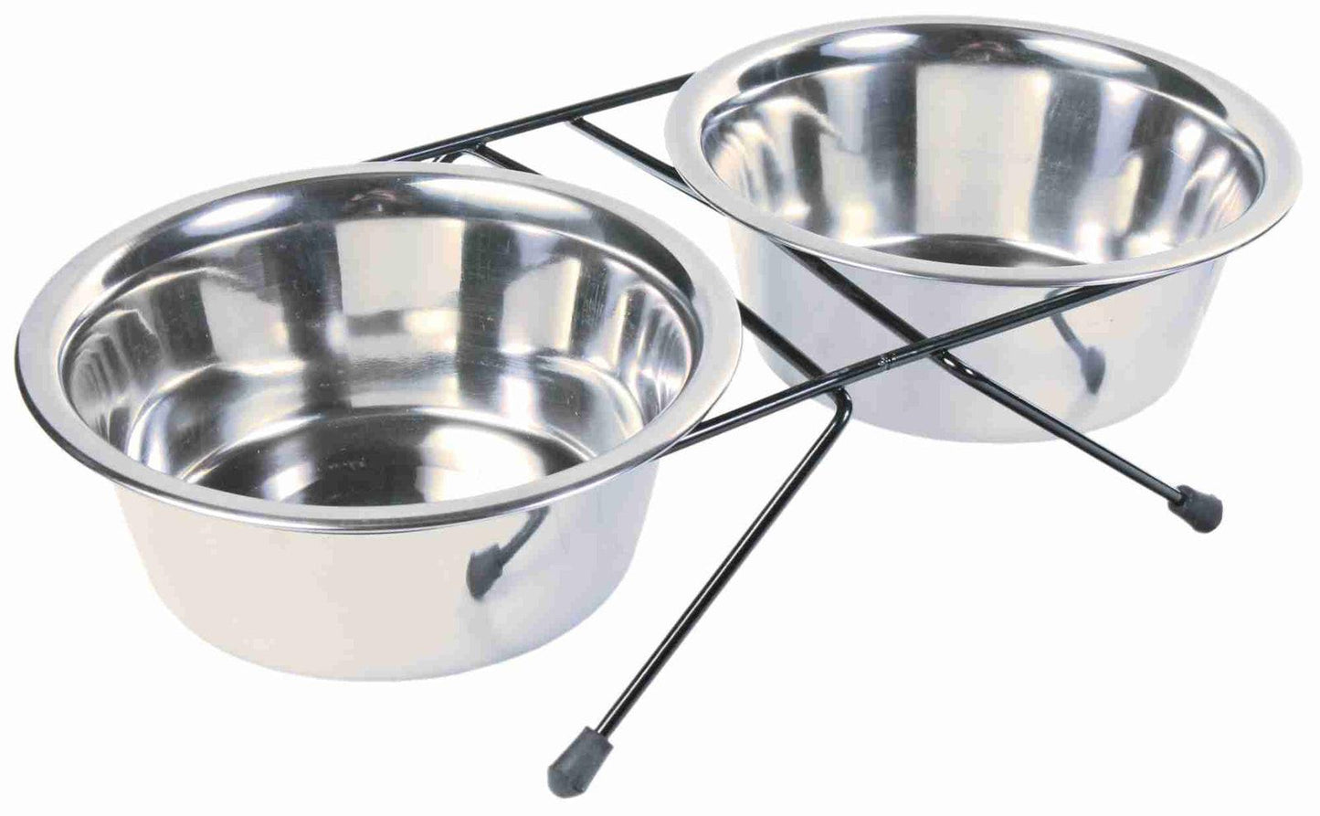 Trixie Eat on Feet bowl set, 2 x 0.75 l/diam. 15 cm.