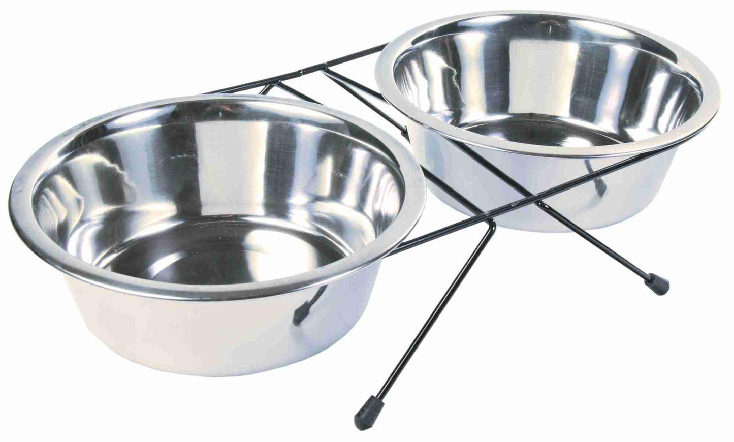 Trixie Eat on Feet bowl set, 2 x 1.8 l/diam. 20 cm.