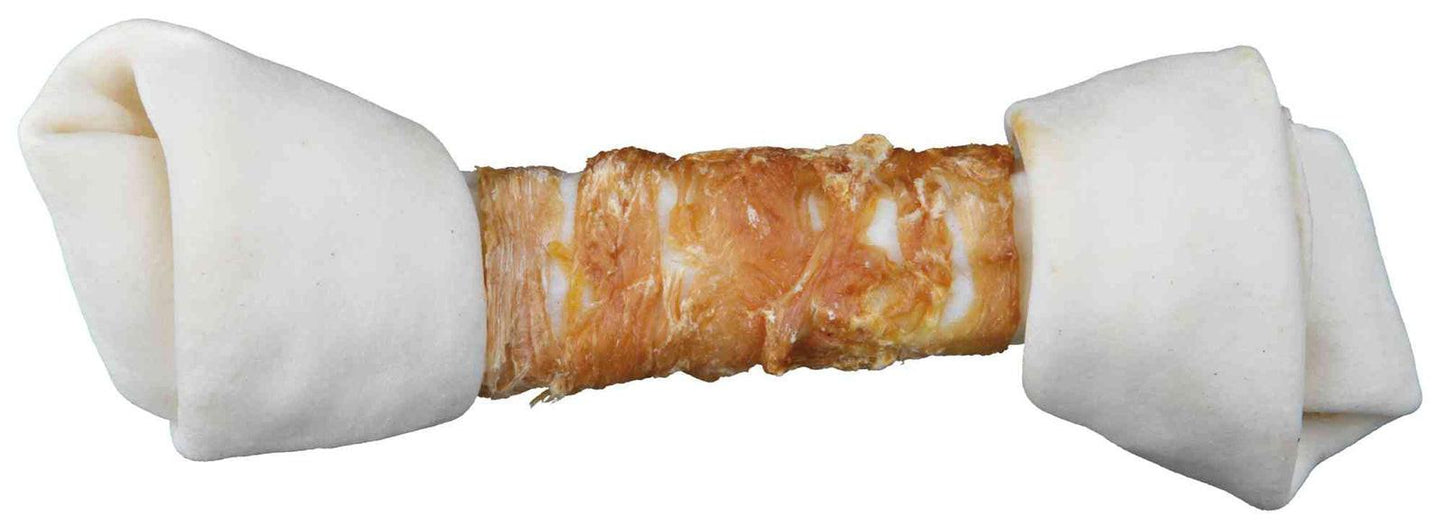 Trixie Denta Fun knotted chewing bone, chicken, 25 cm, 220 g.