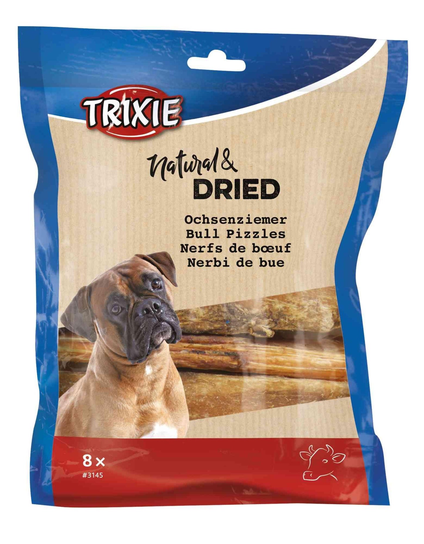Trixie Bull pizzle, 12 cm, 8 pcs./100 g.