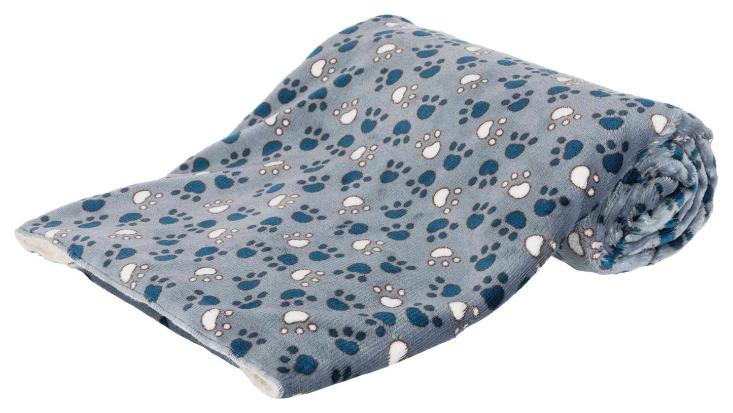 Trixie Tammy blanket, 150 x 100 cm, blue/beige