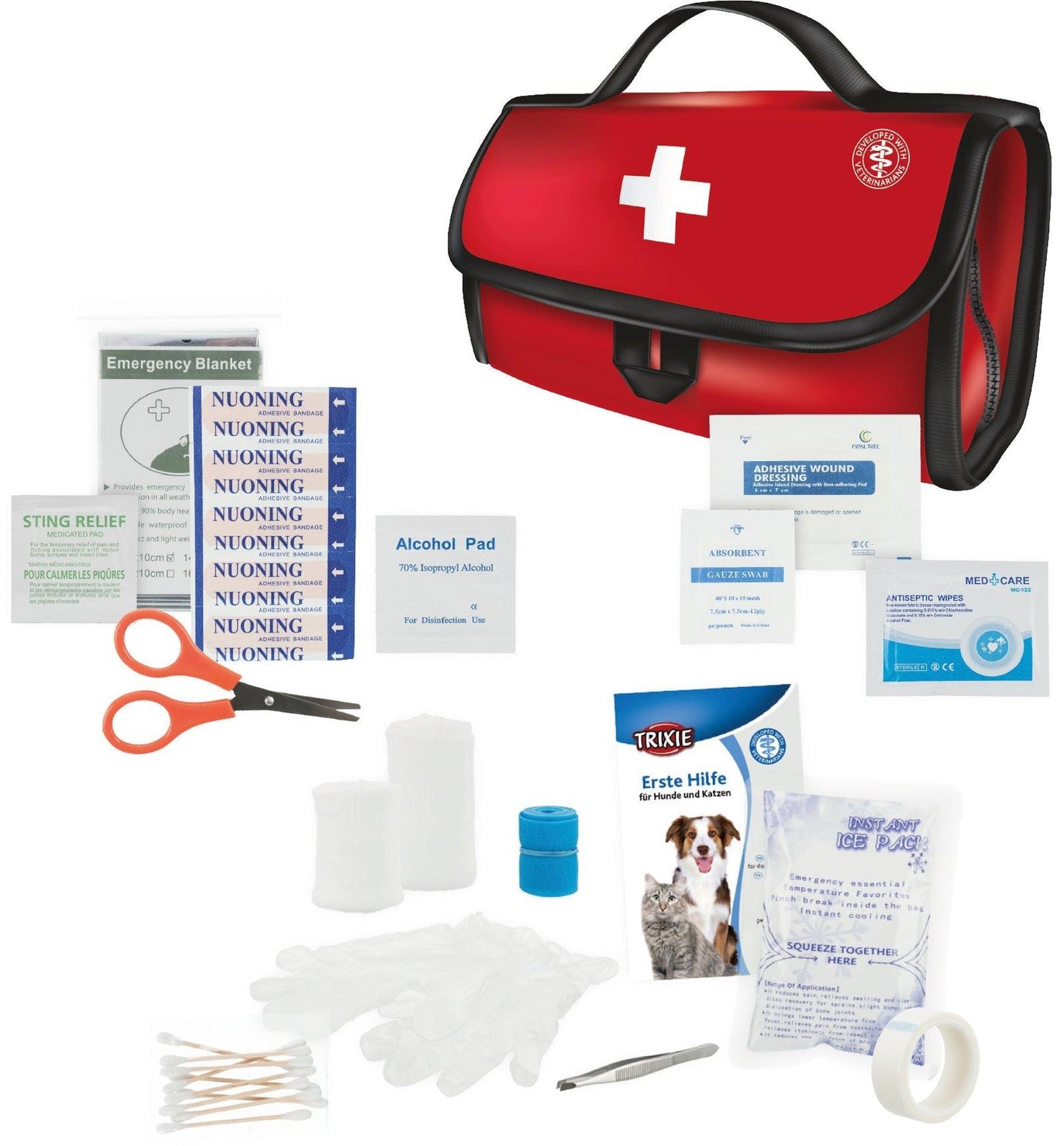 Trixie Premium First Aid Kit for cats and dogs.