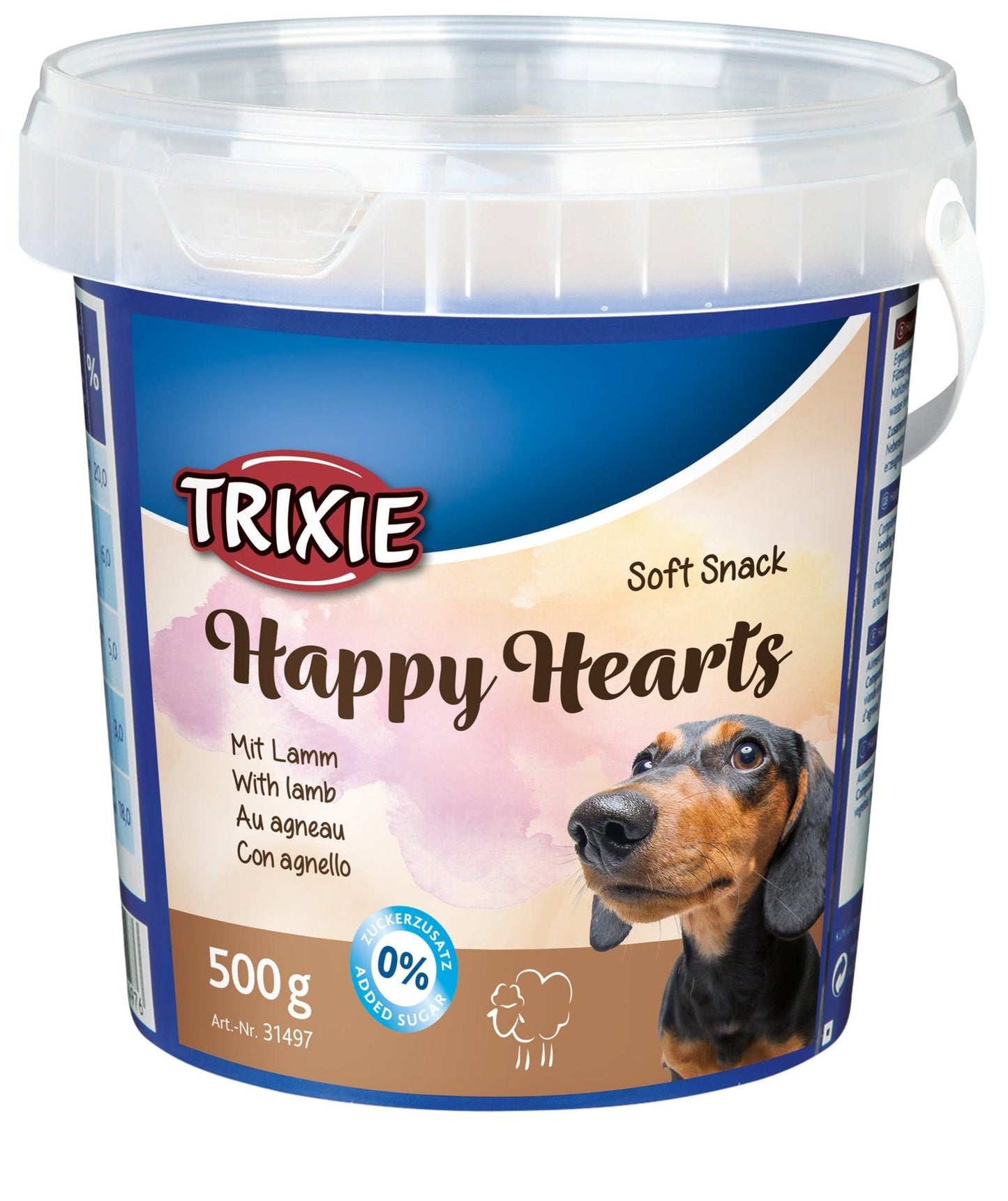 Trixie Soft Snack Happy Hearts, 500 g.