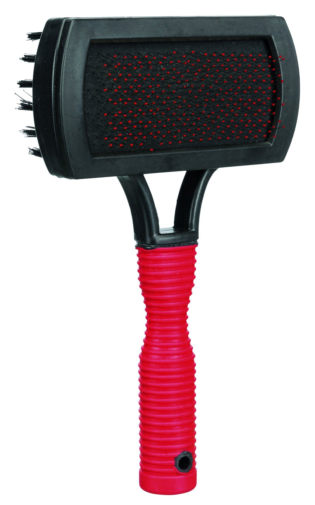 Trixie Soft brush, plastic, double-sided, 10 x 17 cm