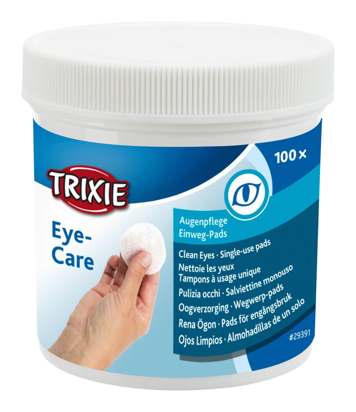 Trixie Care pads for eye surrounding area, 100 pcs..