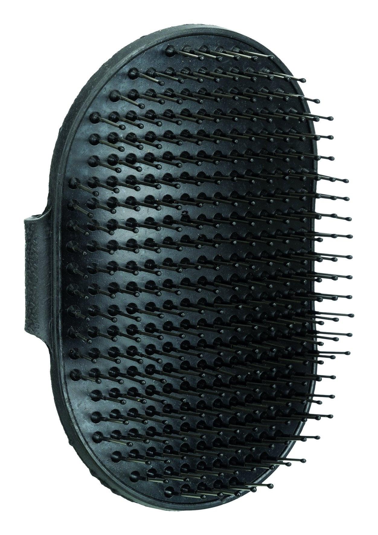 Trixie Care brush, rubber, 8 x 13 cm.