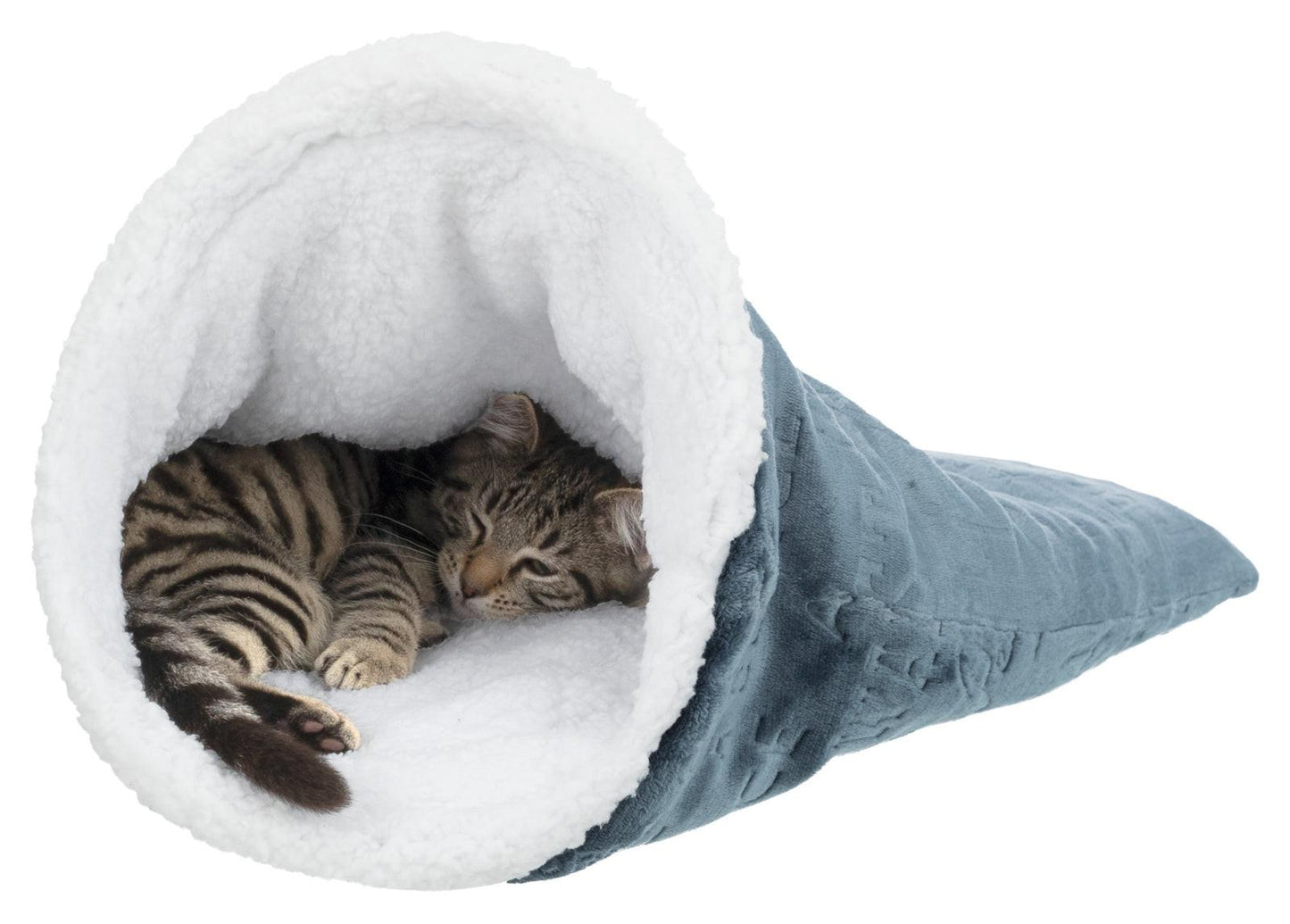 Trixie Paul cuddly sack, x· 40 x 60 cm, BLU/WHT.