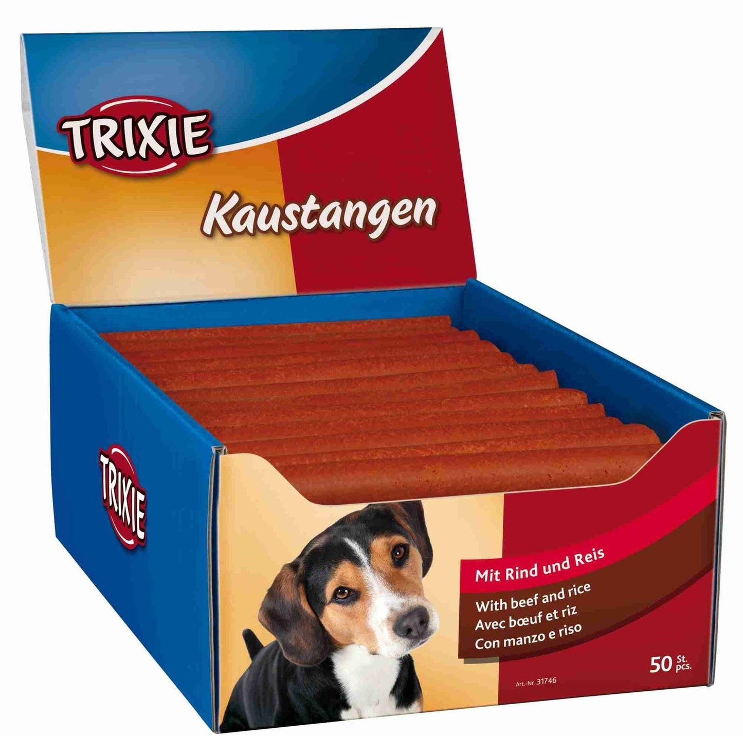 Trixie 50 Chewing sticks with beef, 65 g/pc..