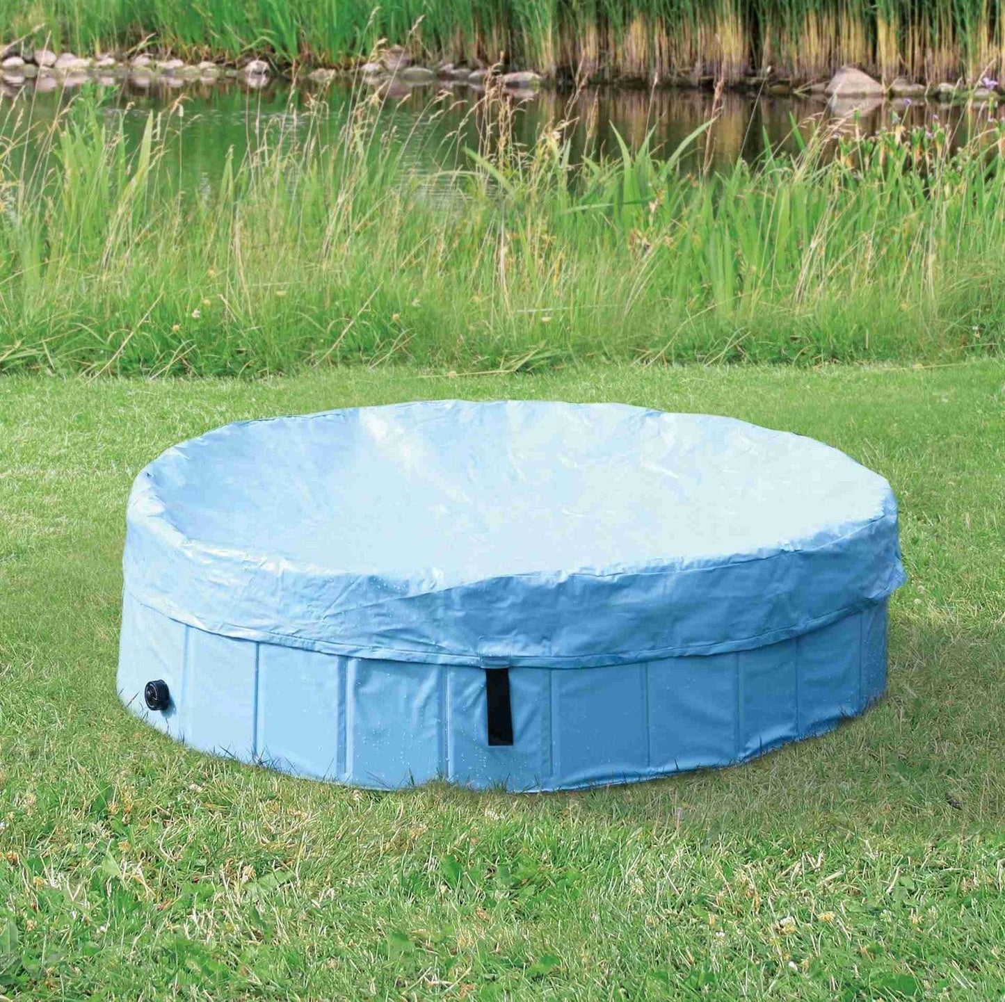 Trixie Cover for dog pool #39480, 70 cm, light blue.