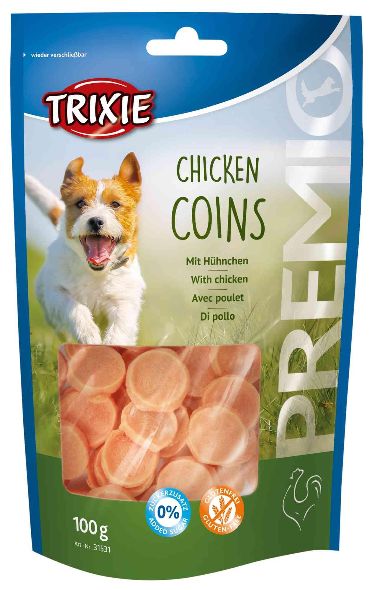 Trixie PREMIO Chicken Coins, 100 g.