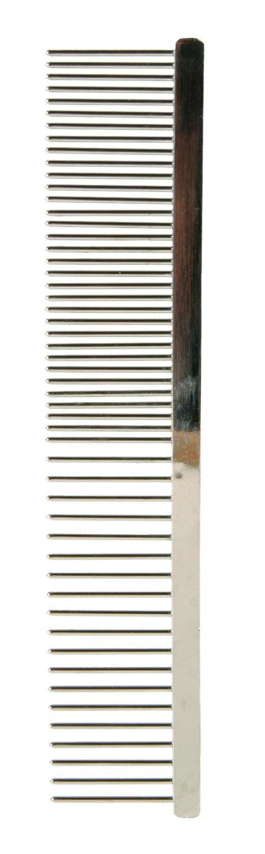 Trixie Metal comb, medium/wide teeth, 16 cm.