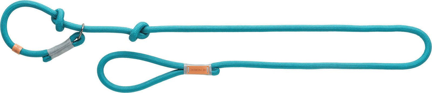 Trixie BE NORDIC adjustable leash, L-XL: 2.00 m/ 13 mm, petrol/light petrol/grey/light grey.