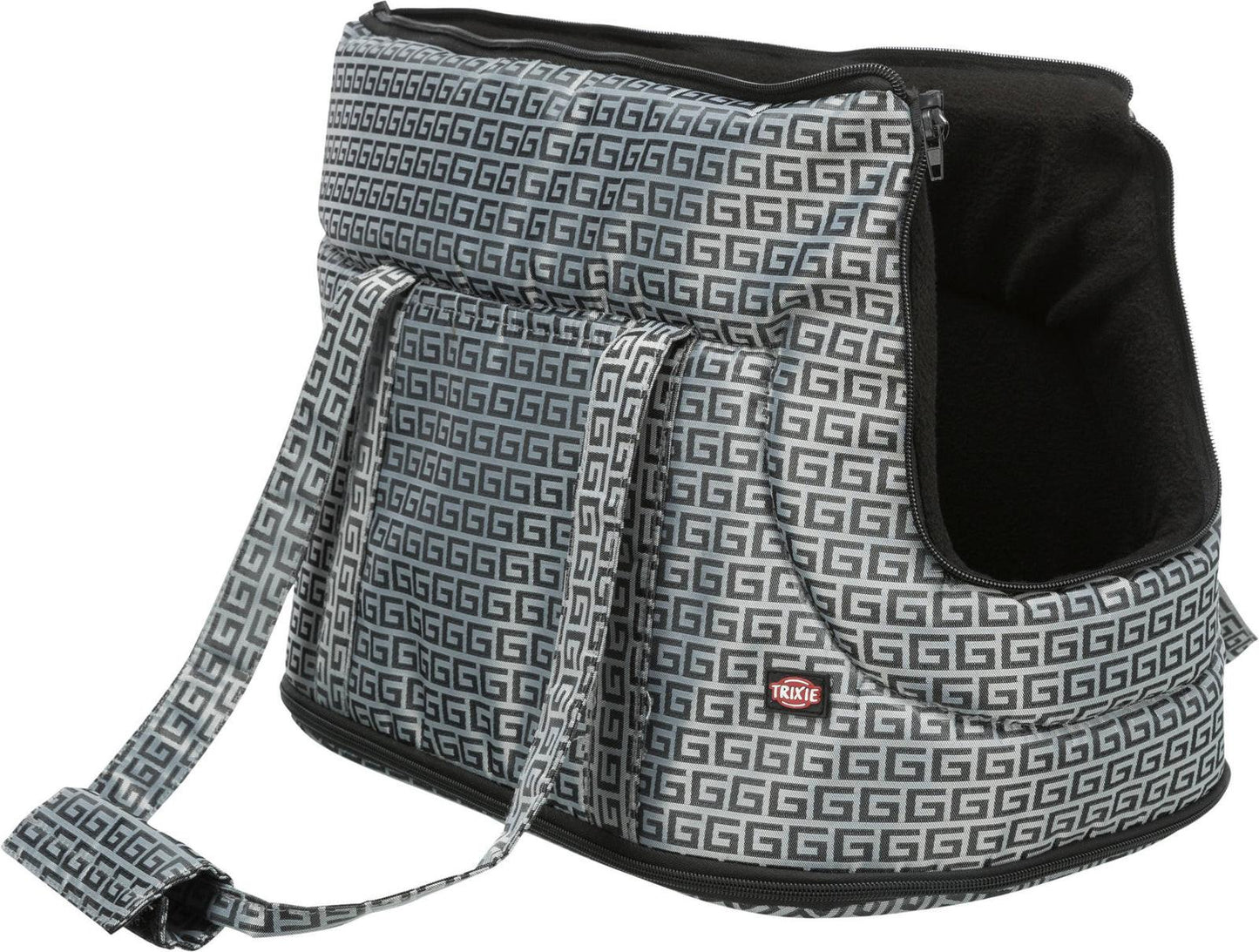 Trixie Riva carrier, 26 x 30 x 45 cm, silver.