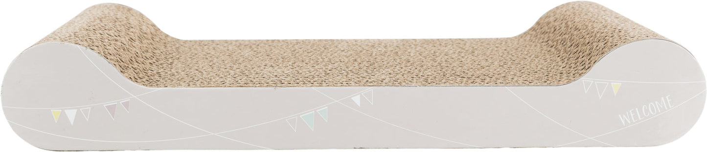 Trixie Junior scratching cardboard, 38 x 6 x 18 cm, light grey