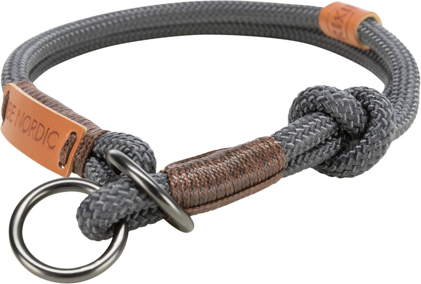 Trixie BE NORDIC choke, S: 35 cm/ 6 mm, dark grey/brown.