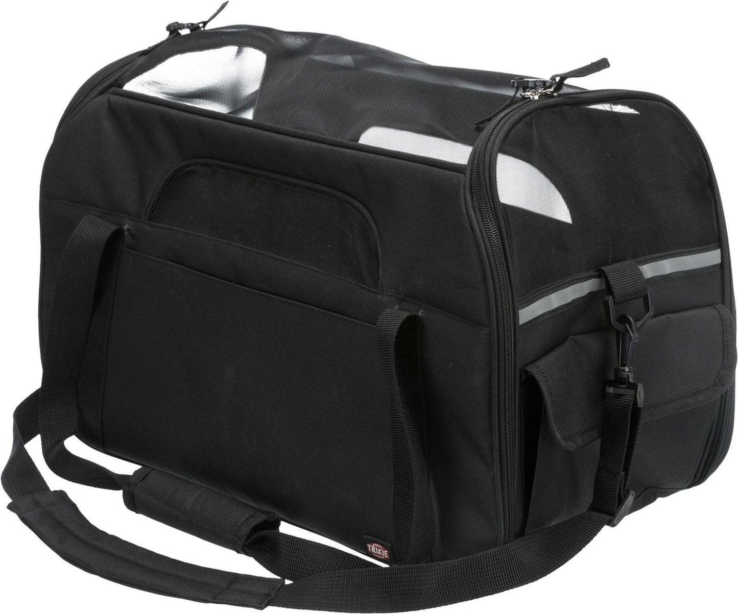 Trixie Madison carrier, 25 x 33 x 50 cm, black.