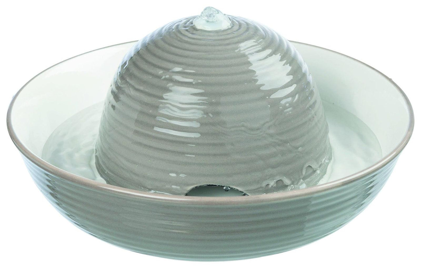 Trixie Drinking Fountain Vital Flow, ceramic, 1.5 l, grey/white.