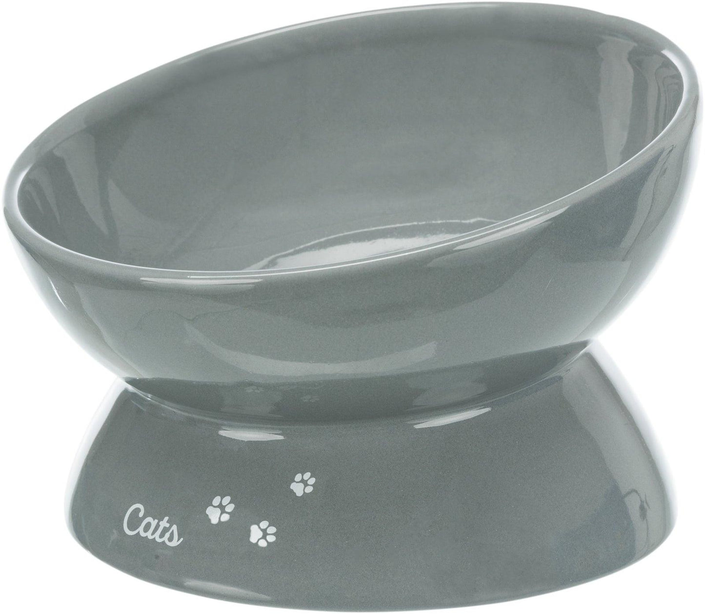 Trixie Bowl XXL, ceramic, 0.35 l/ 17 cm, grey.