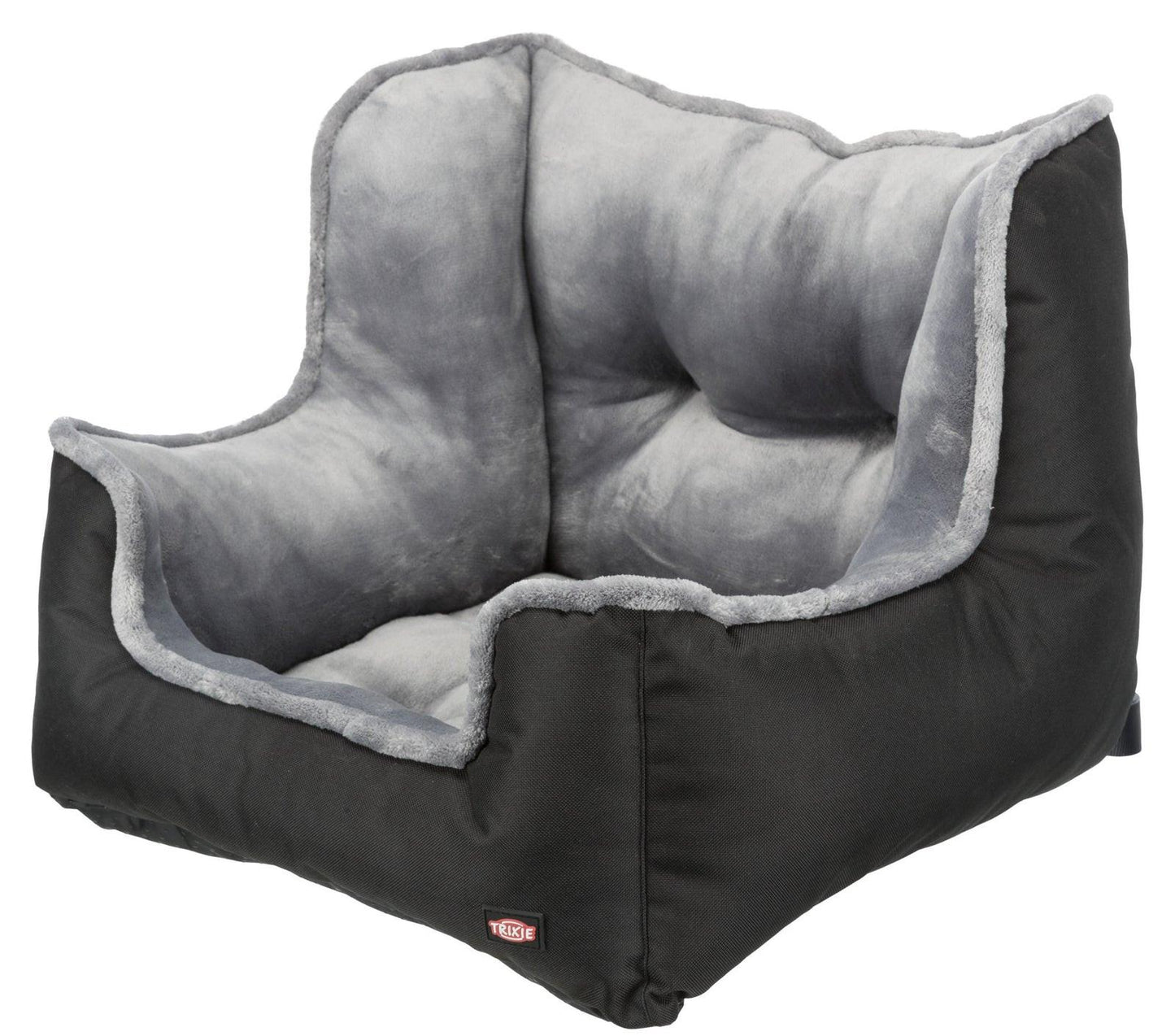 Trixie Car seat, 50 x 40 x 50 cm, black/grey.