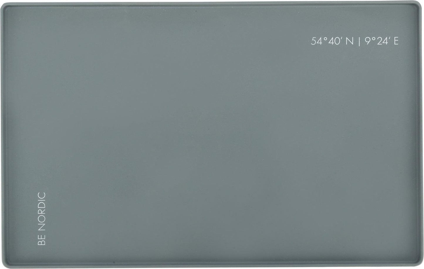 Trixie BE NORDIC place mat, silicone, 48 x 30 cm, grey.