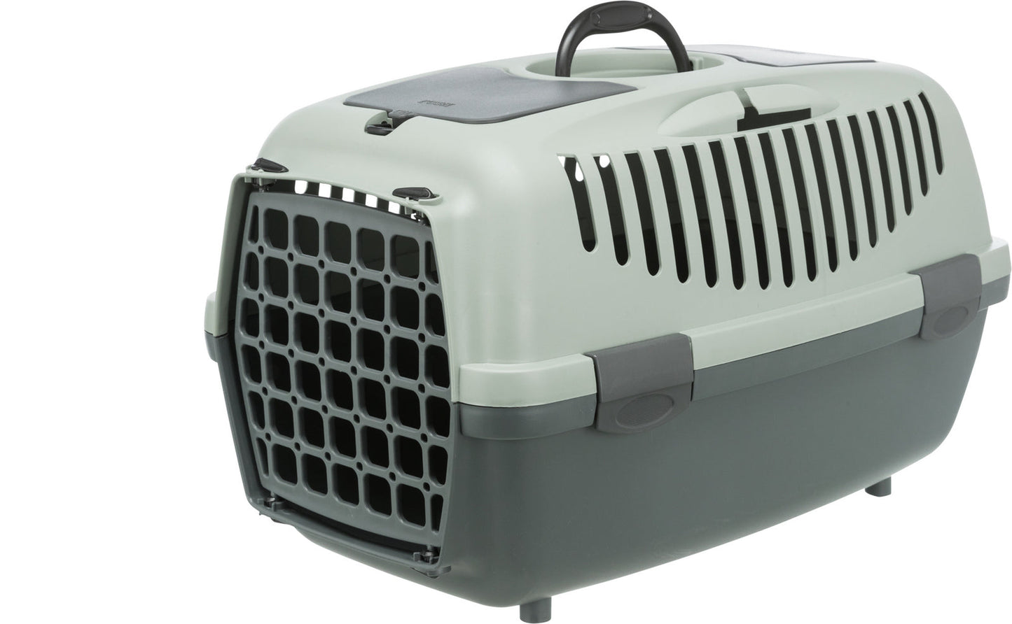 Trixie Be Eco Capri 2 transport box, XS-S: 37 x 34 x 55 cm, anthracite/grey-green