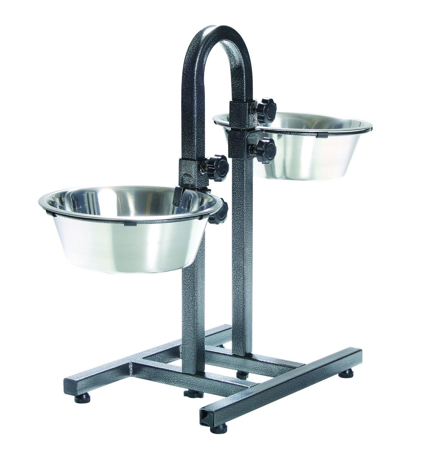 Trixie Dog bar, height adjustable, 2 x 2.8 l/diam. 24 cm.