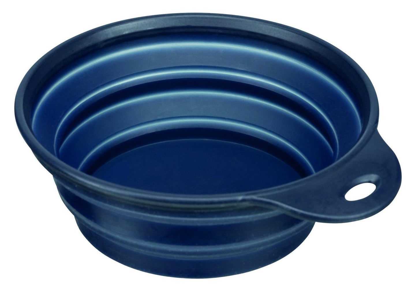 Trixie Travel bowl, silicone, solid rim, 0.5 l/diam. 14 cm.