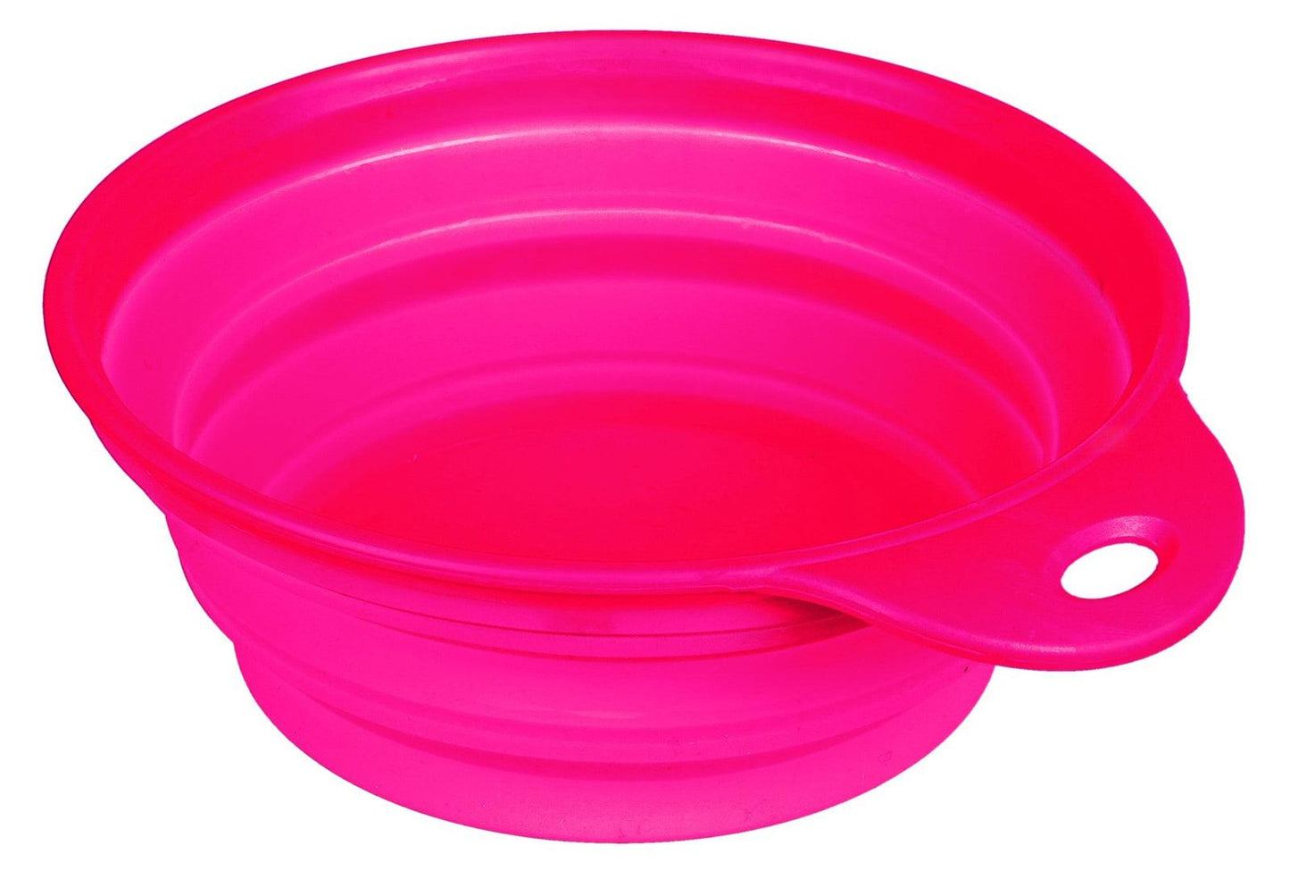 Trixie Travel bowl, silicone, solid rim, 1 l/diam. 18 cm.