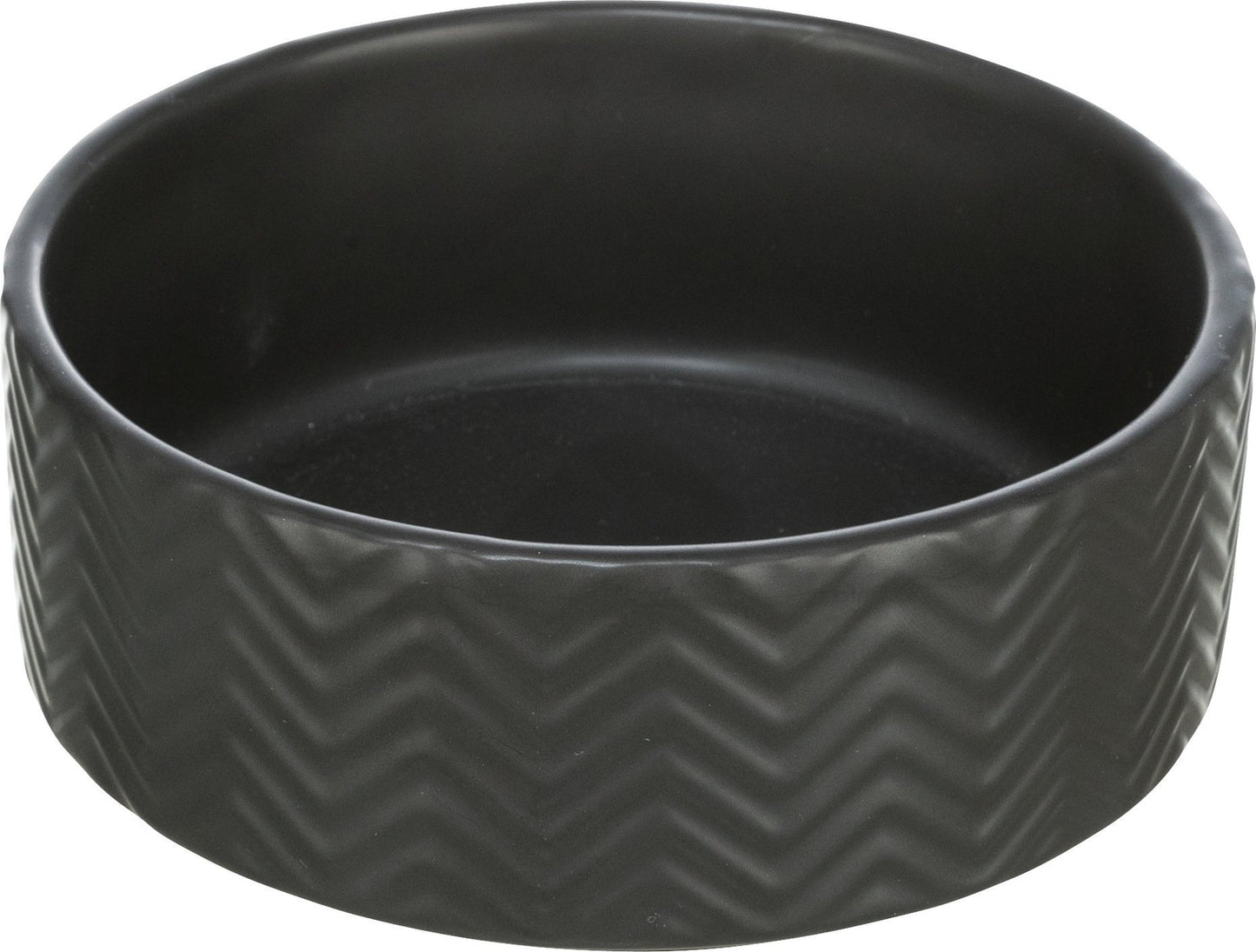 Trixie Bowl ceramic, 0.4 l/diam. 13 cm, matt black