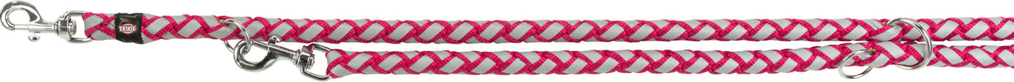Trixie Cavo Reflect adjustable leash, Sƒ??M: 2.00 m/Ç÷ 12 mm, fuchsia