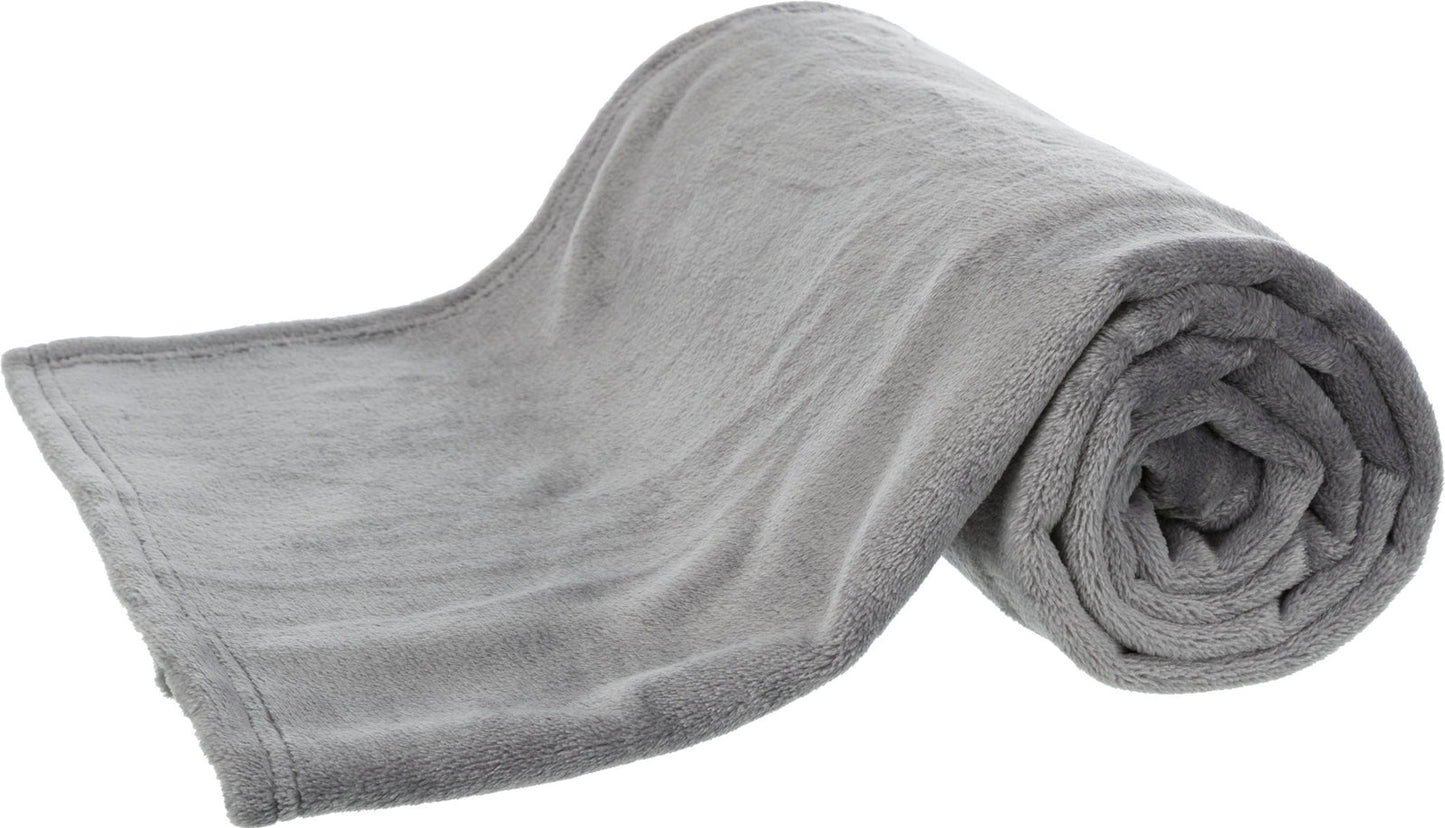 Trixie Kimmy blanket, plush, 200 Ç? 150 cm, grey