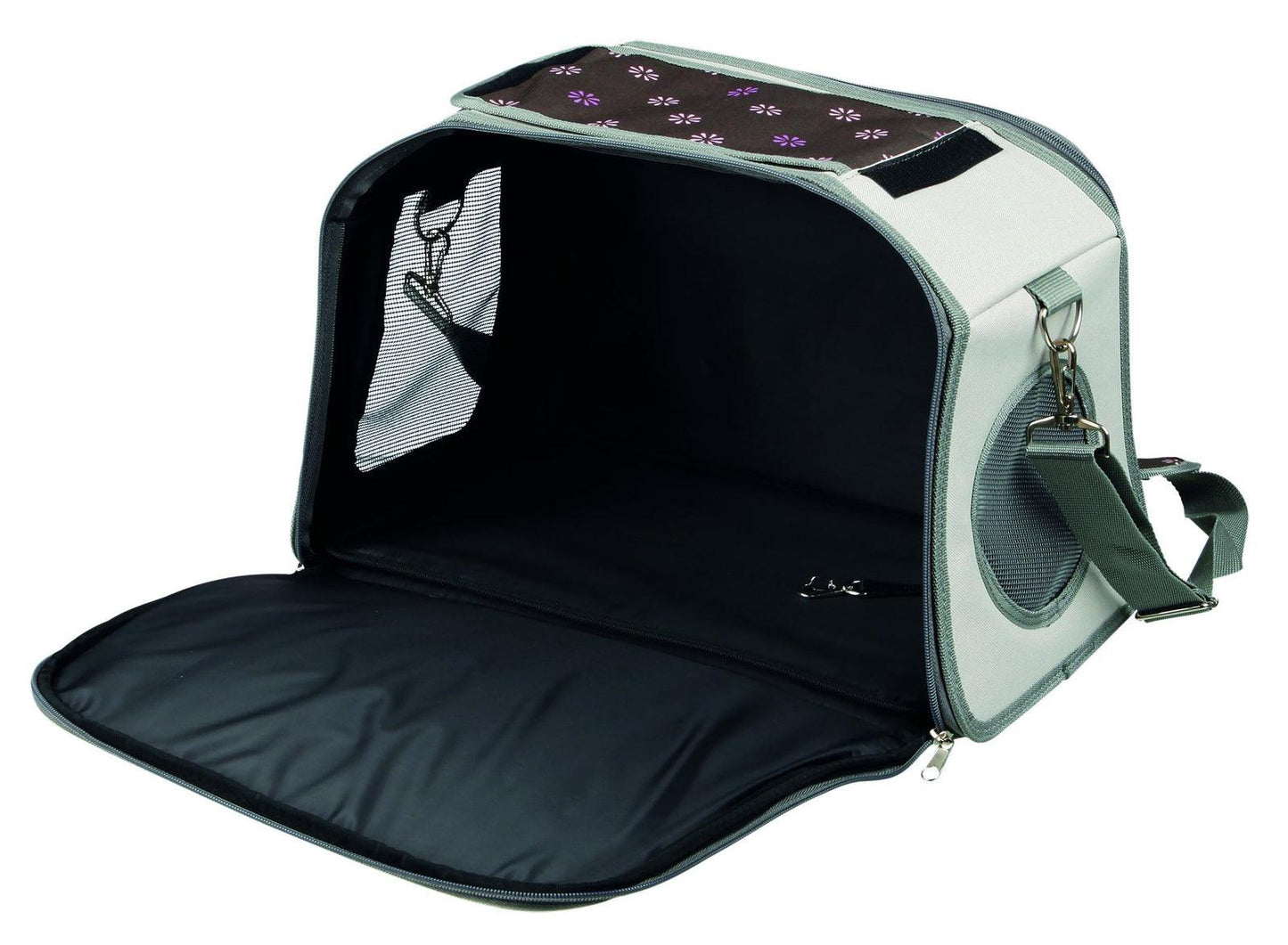 Trixie Libby carrier, 25 x 27 x 42 cm, brown/grey.