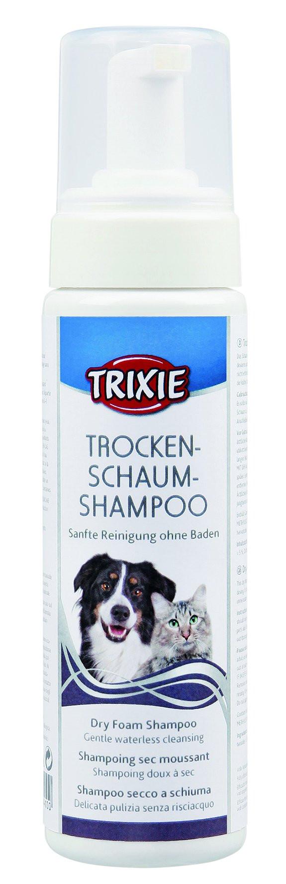 Trixie Dry foam shampoo, 230 ml.