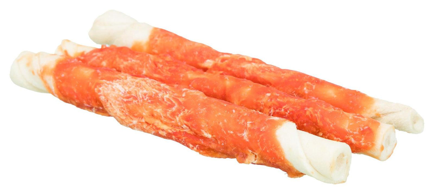 Trixie 100 Denta Fun chewing rolls, chicken, bulk, 17 cm, 45 g/pc..
