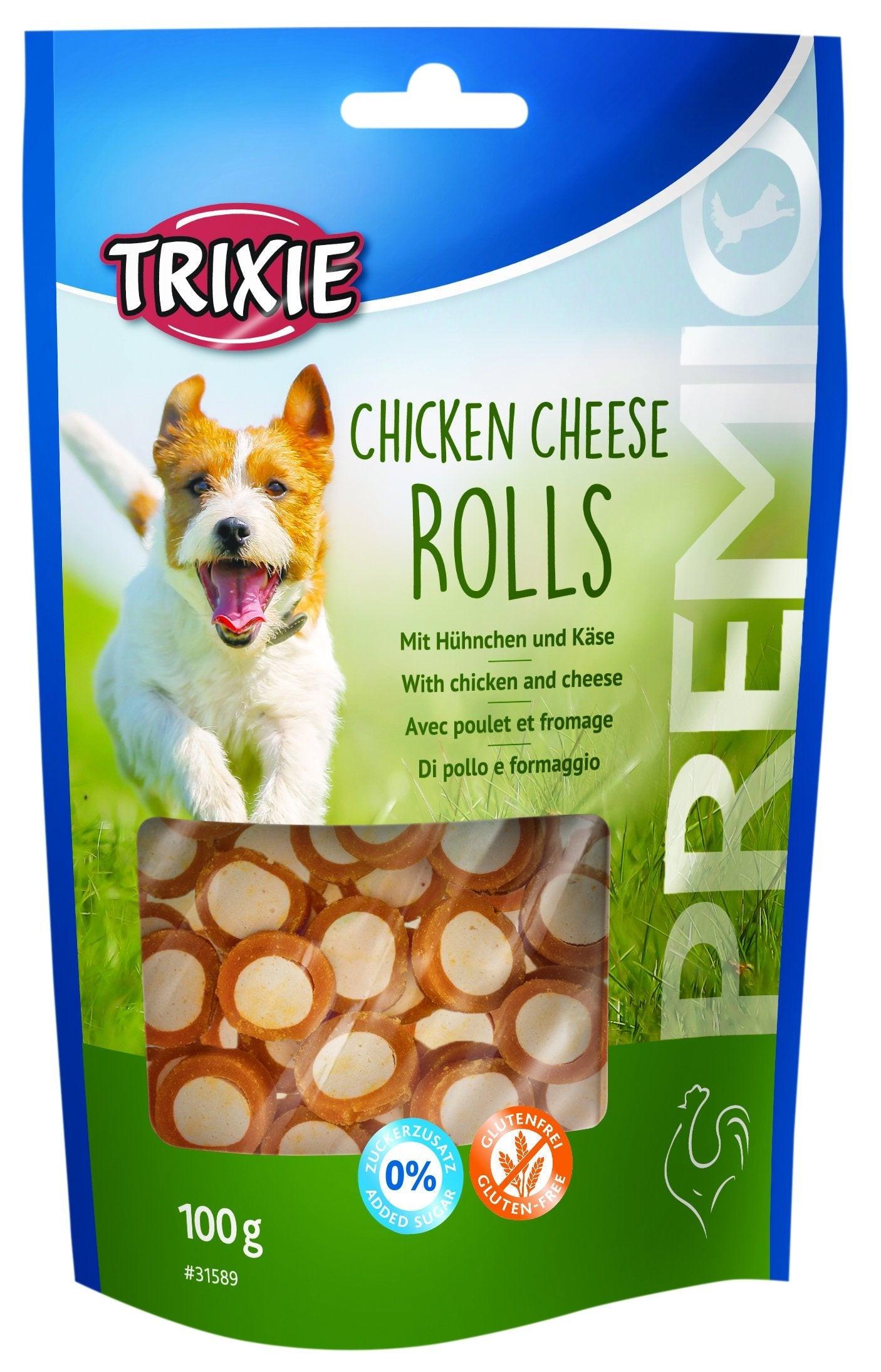 Trixie PREMIO Chicken Cheese Rolls, 100 g.