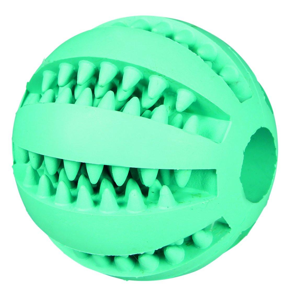 Trixie Denta Fun ball, mint flavour, natural rubber, diam. 6 cm.