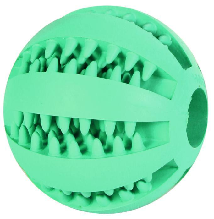 Trixie Denta Fun ball, mint flavour, natural rubber, diam. 7 cm.