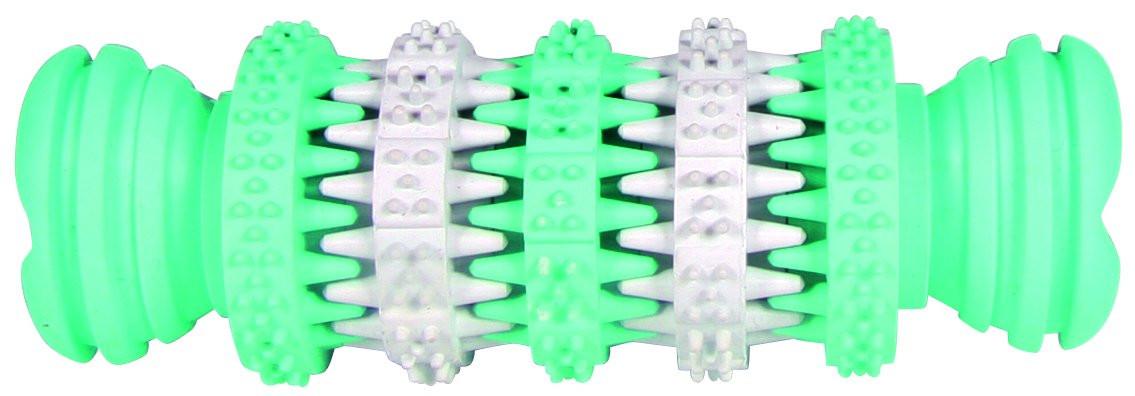 Trixie Denta Fun bone, mint flavour, natural rubber, 11 cm.