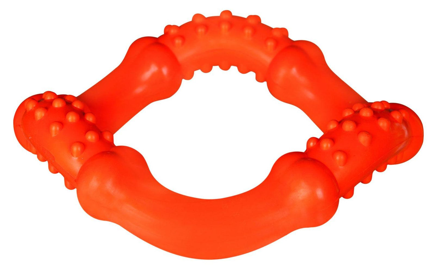 Trixie Ring, wavy, natural rubber, floatable, diam. 15 cm.