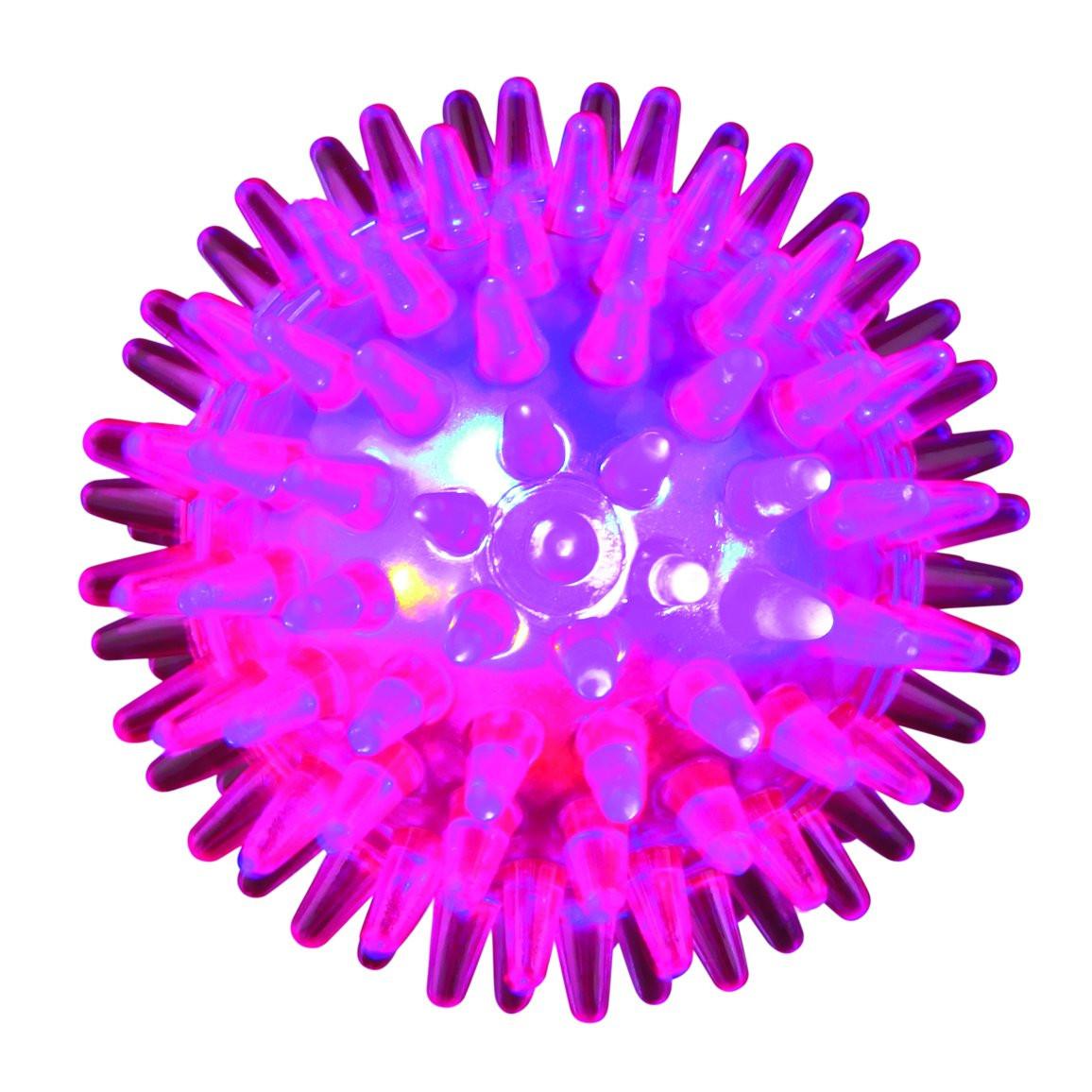 Trixie Flashing hedgehog ball, TPR, diam. 5 cm.