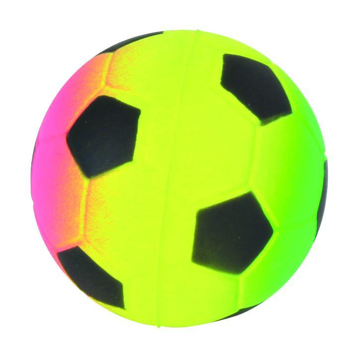 Trixie 17 neon balls, foam rubber, floatable, diam. 7 cm.