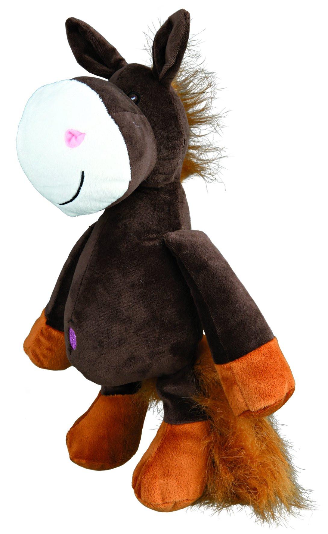 Trixie Horse, original animal sound, plush, 32 cm.