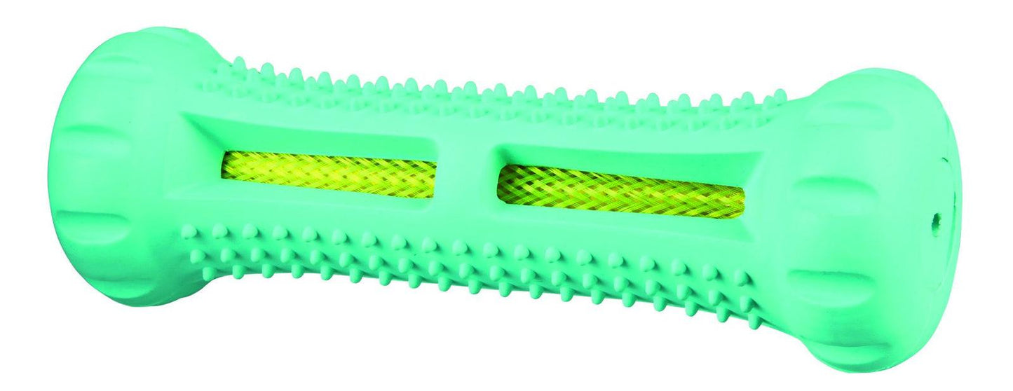 Trixie Denta Fun bone, mint flavour, natural rubber, 14 cm.