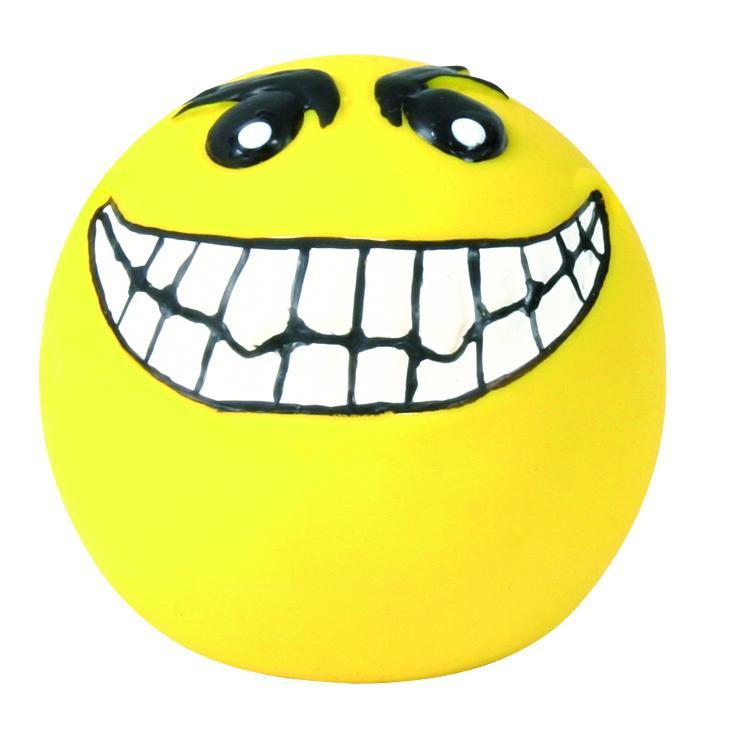 Trixie 4 smileys, latex, diam. 6 cm.