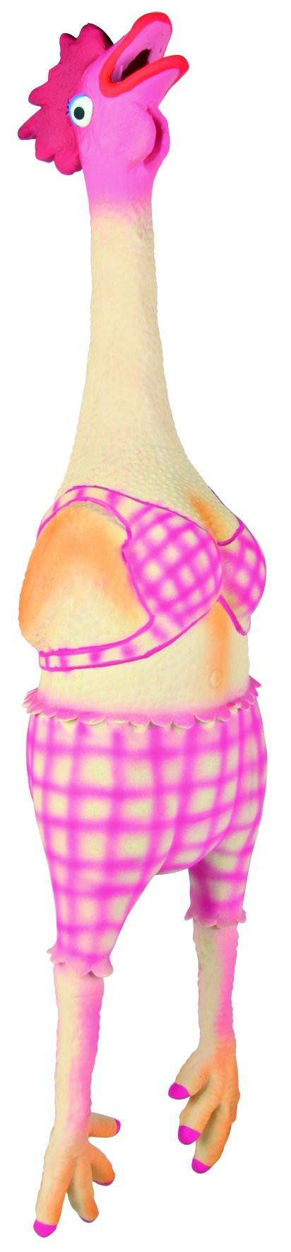Trixie Hen, original animal sound, latex, 48 cm.