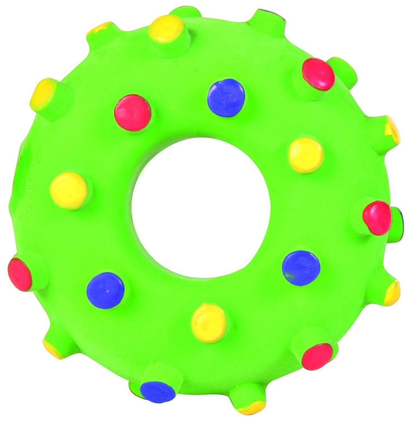 Trixie Junior mini ring, soundless, latex, diam. 8 cm.