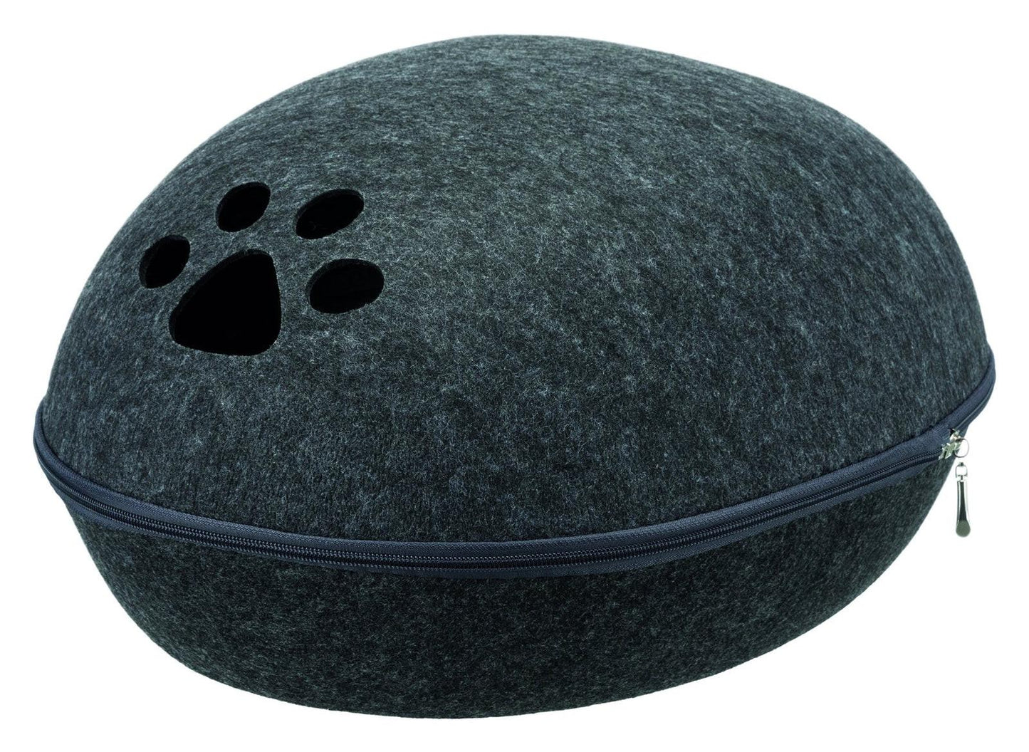 Trixie Liva cuddly cave, felt, 40 x 24 x 47 cm, anthracite.