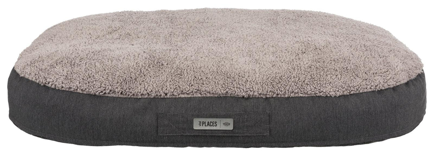 Trixie Bendson vital cushion, 120 x 85 cm, dark grey/light grey.