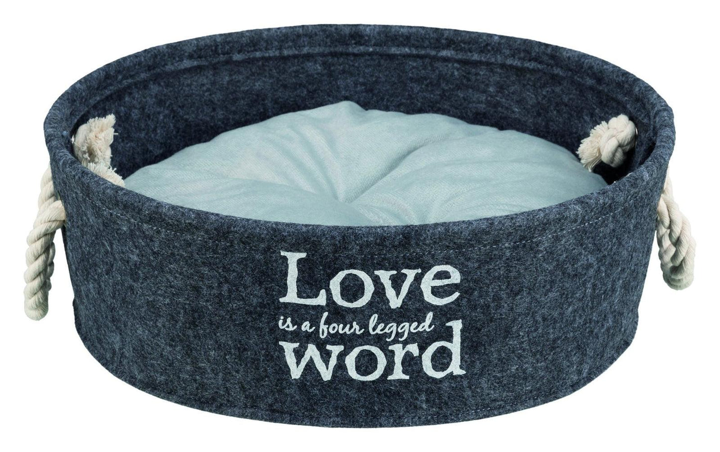 Trixie Lian bed, diam. 37 cm, anthracite.