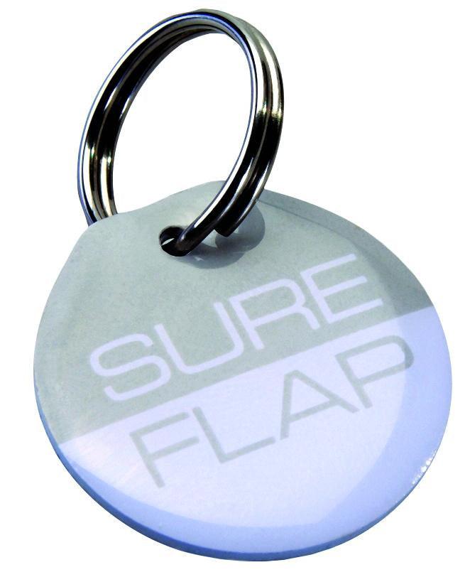 Trixie SureFlap set with 2 RFID collar tags, diam. 2.5 cm, 2 pcs..